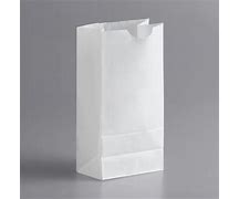 4# SOS Bakery Bag Dubl Wax,  White Bag (1000/cs)