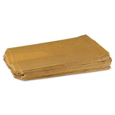 Sanitary Receptacle Kraft Wax Paper Liner Bag