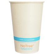 World Centric 16oz NoTree Paper Cold Cup, Compostable