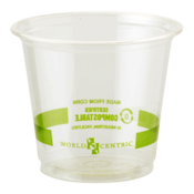 World Centric 6oz Cold Cup, Clear (2000/cs)