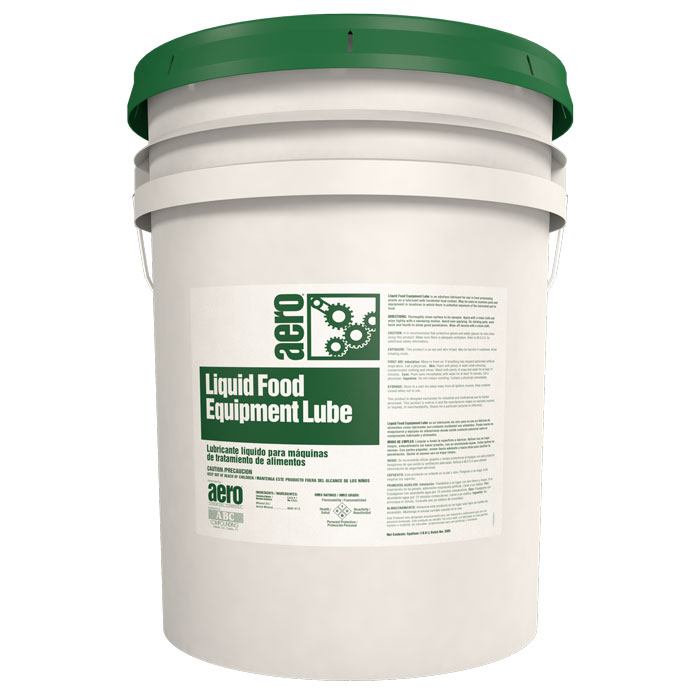Liquid Food Equipment Lube, Mineral Oil-Based, 5 Gal