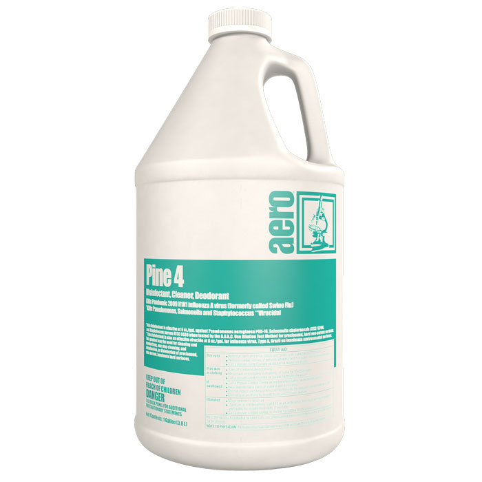 Pine 4, Pine Oil Disinfectant Cleaner, (4/1 gal)