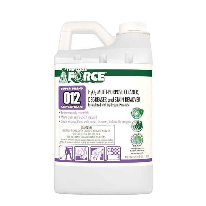012 H2O2 Cleaner DILUTION CONTROL (4, 1/2 gal)
