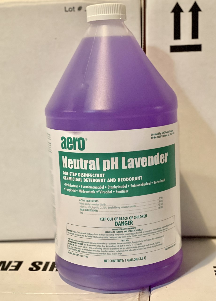 Neutral Ph Lavendar Disinfectant (4/1Gal)