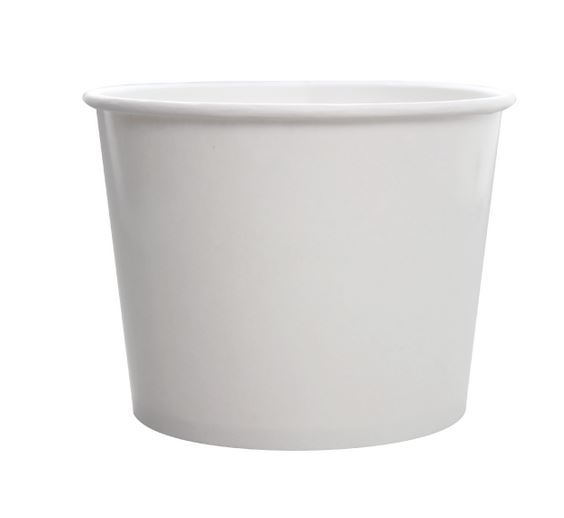 32oz Karat  Food Containers,
White (600/CS) 
Use w/ lid: LOLC-KDL142-PP