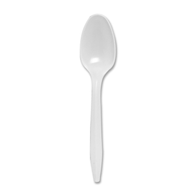 Spoon Heavy Weight Polystyrene White Cutlery (1000/cs)