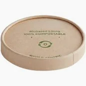 Lid for Earth Bowl 8/12oz,
Compostable Paper (500/cs)