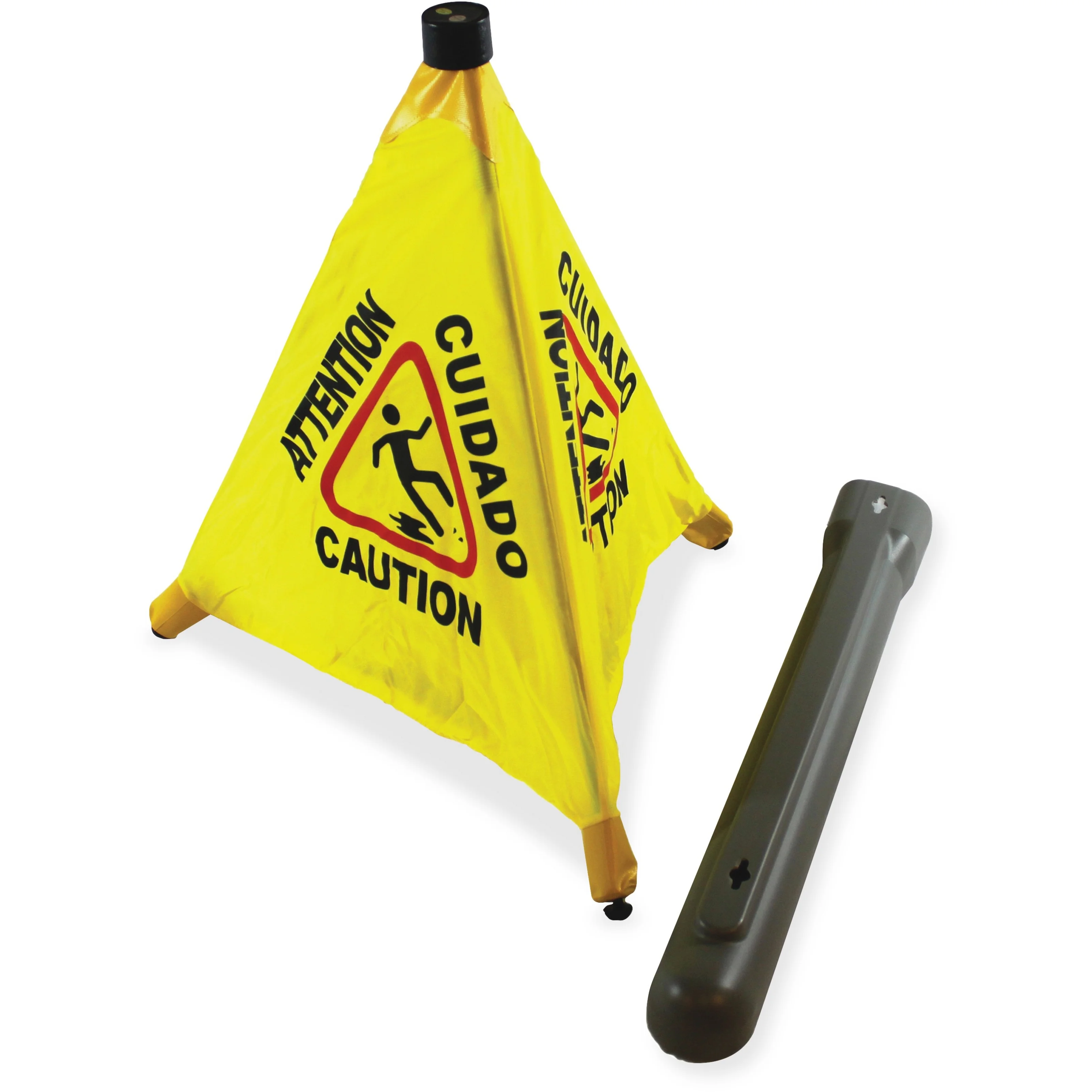 20&quot; Yellow Pop Up &quot;Caution&quot;
Cones with Hang Tube