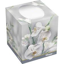 Kleenex 2-ply Facial Tissue 
Cube Box (95shts/bx,36bx/cs)