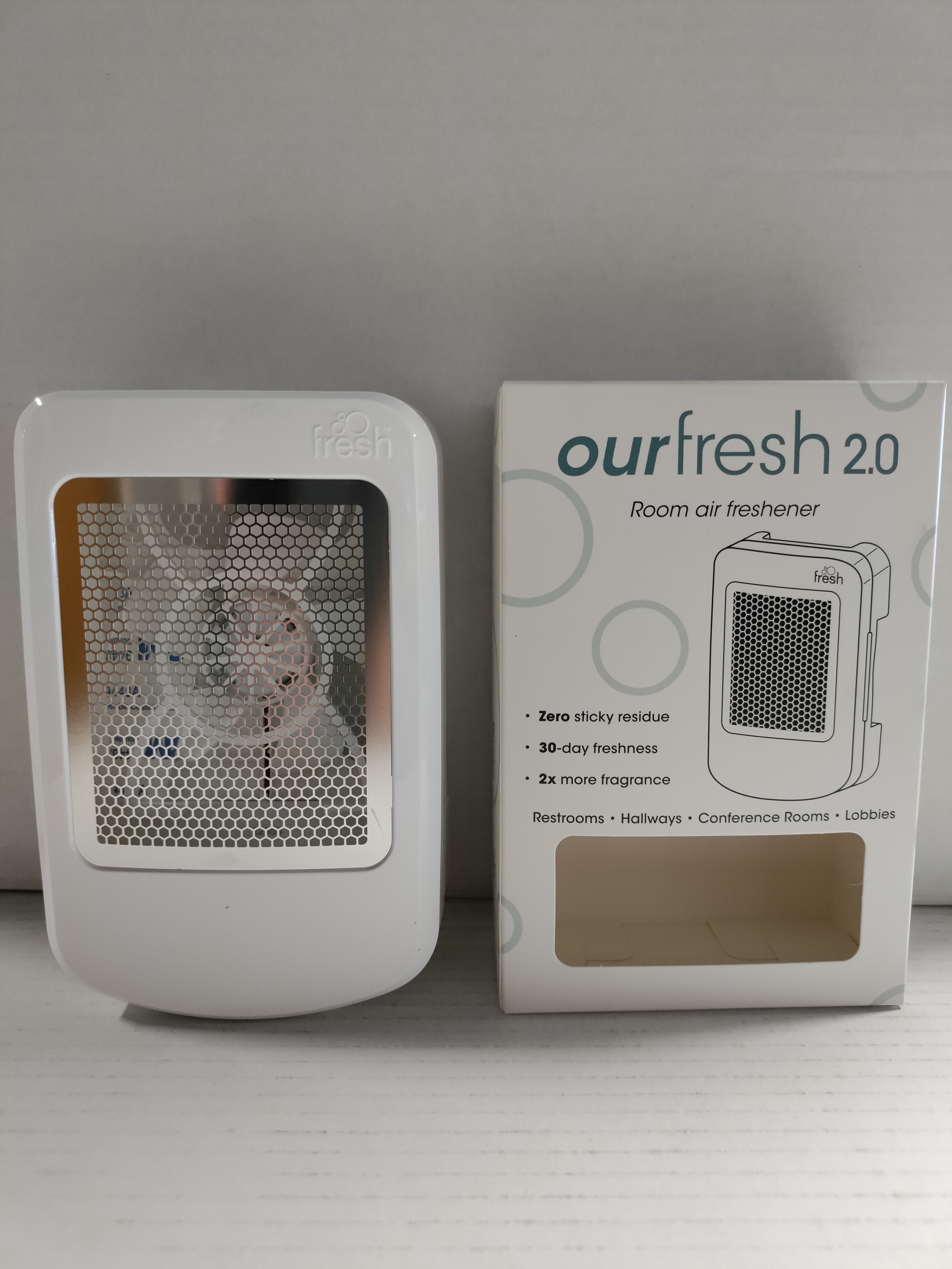 OurFresh 2.0 Active Air  Freshener Cabinet, Battery, 