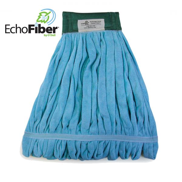 EchoFiber, Microfiber Loop Mop, Large, Green/Blue ,