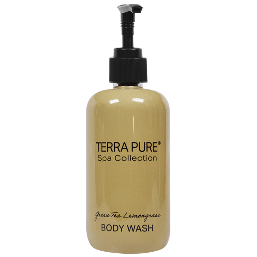 Terra Pure Green Tea 
Lemongrass Body Wash 10.14oz 
Pump Bottle (12/cs)