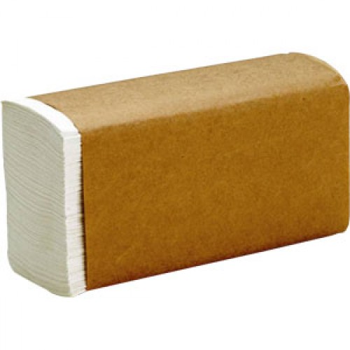 Singlefold White Towel 9 1/4&quot;x 10 1/4&quot; (4000/cs)