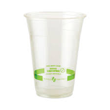World Centric 20oz Clear Cold  Cup, Ingeo PLA (1000/cs) 