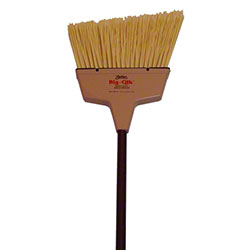 Big Quick Wide Angle Broom, 13&quot; w/ Nylon Bristles (6/cs)