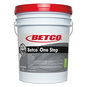 Betco One Step Floor  Cleaner/Restorer (4-1Gal)