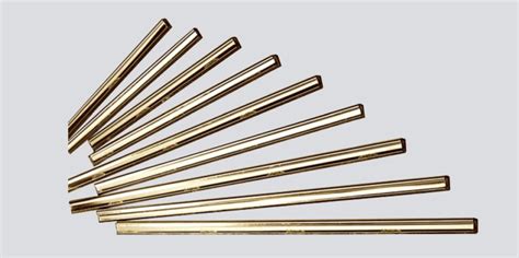 14&quot; Master Brass Channels w/ Rubber