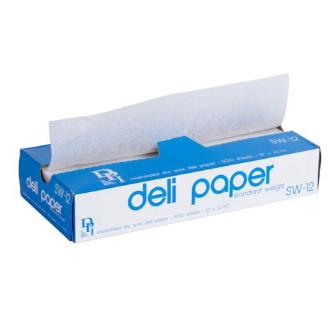 Waxed Paper &amp; Deli Supplies