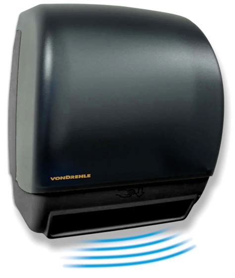 Vondrehle 8&quot; Electronic Roll Towel Dispenser, Adjustable w/