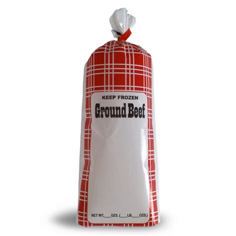 5# Ground Beef Bags Printed &quot;NOT FOR SALE&quot;