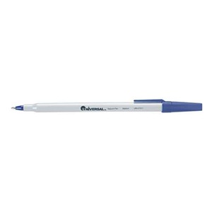 Stick Ballpoint Pen Med/Blu (12/Bx)